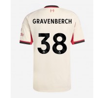 Liverpool Ryan Gravenberch #38 Koszulka Wyjazdowa 2025-26 Krótki Rękaw